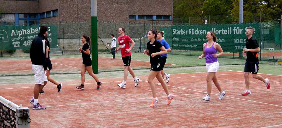 Jugendtraining Tennisclub Heilandsweide